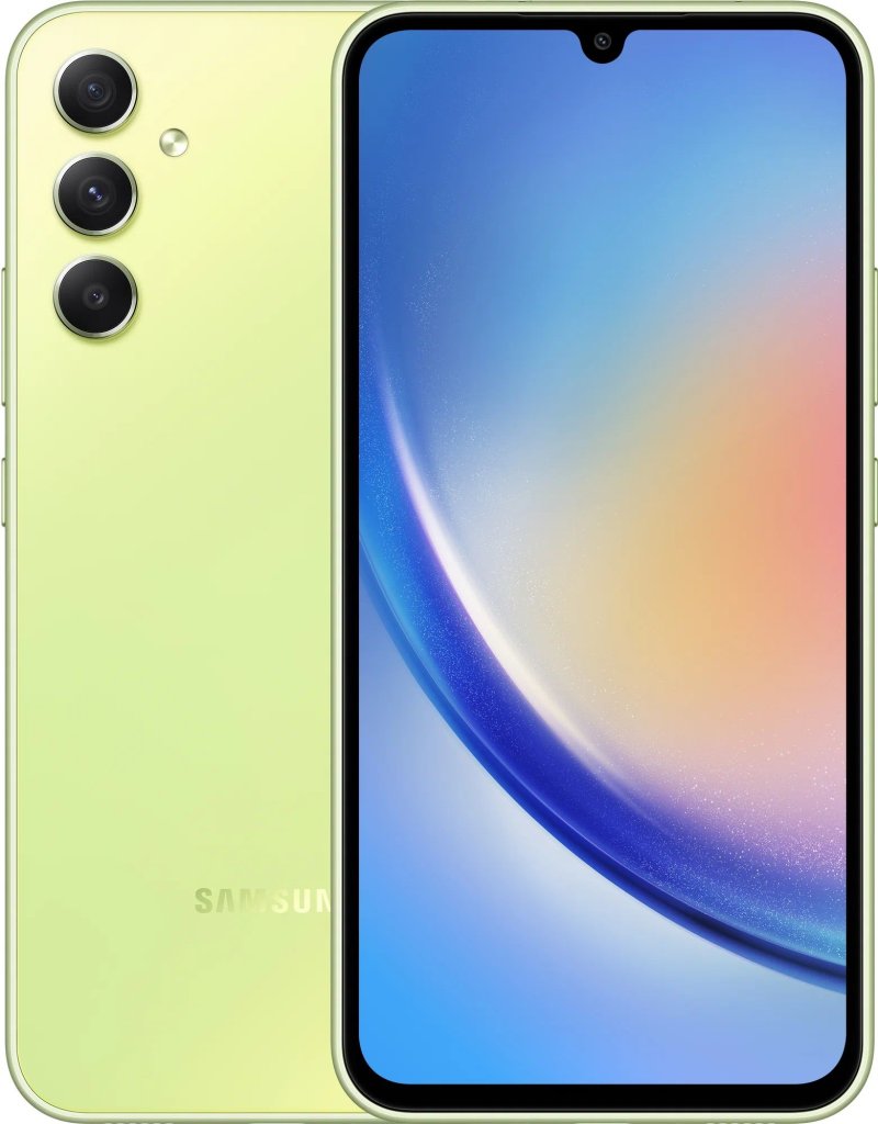 Смартфон Samsung Galaxy A34 5G 6/128Gb Green SM-A346ELGASKZ