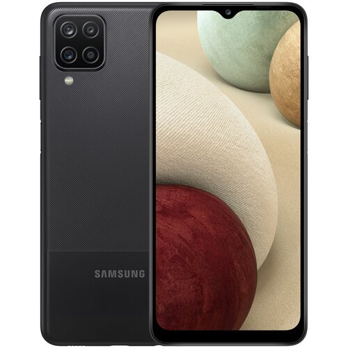 Смартфон Samsung Galaxy A12 4/64GB черный (SM-A125FZKVSER)