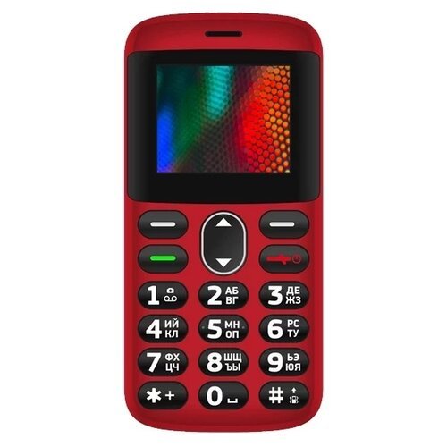 Телефон VERTEX C311, 2 SIM, красный