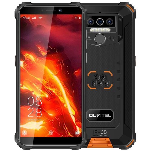 Смартфон OUKITEL WP5 Pro, Dual nano SIM, черный/оранжевый