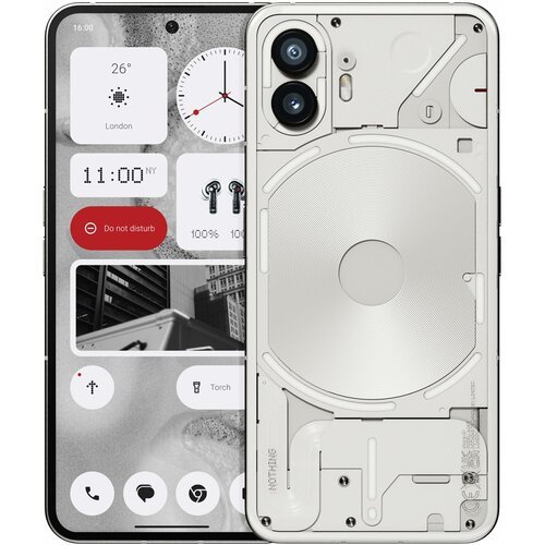 Смартфон Nothing Phone (2) 12/256 ГБ CN, Dual nano SIM, белый