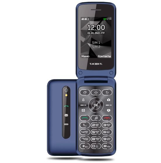 Телефон TeXet ТМ-408 синий