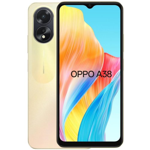Смартфон OPPO A38 4/128 ГБ, Dual nano SIM, золотой