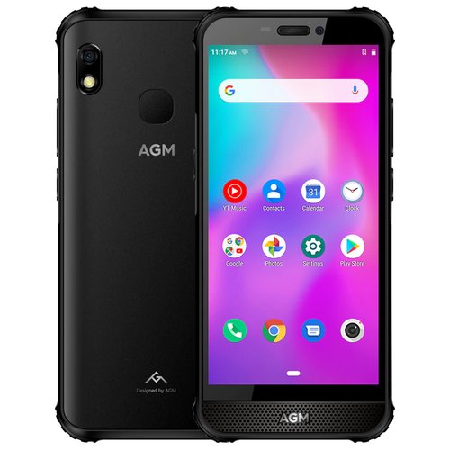 Смартфон AGM A10 4/64 ГБ, Dual nano SIM, черный
