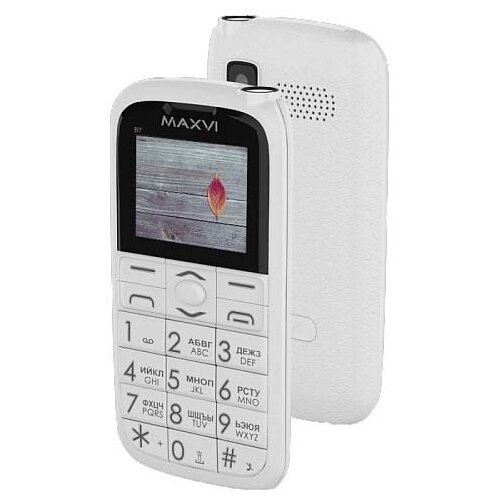 Мобильный Телефон Maxvi B7 черный .