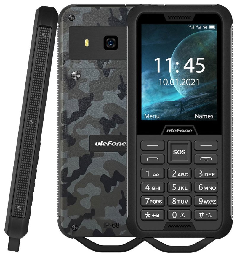 Мобильный телефон Ulefone Armor Mini 2 black/Темно-серый