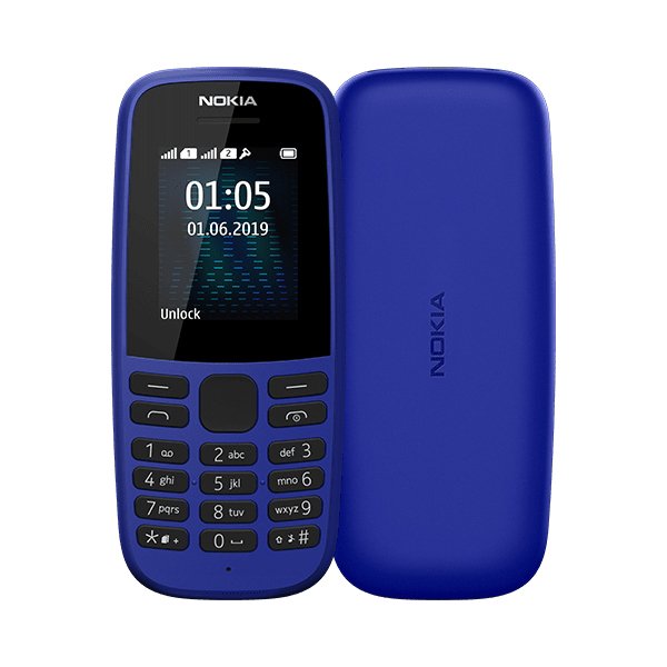 Мобильный телефон Nokia 105 (TA-1174) 2019 BLUE
