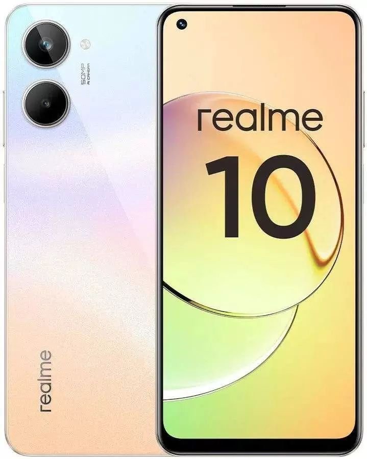 Смартфон Realme 10 4/128Gb White отличное состояние;
