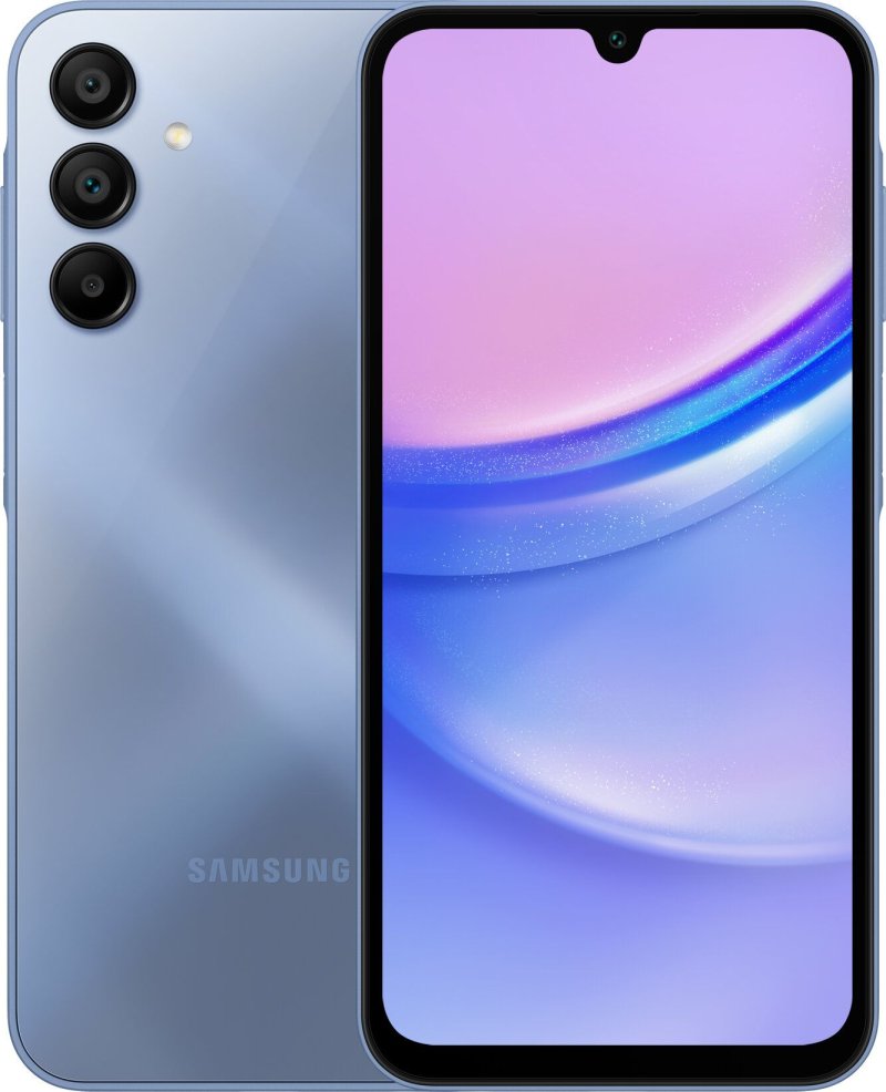 Смартфон Samsung Galaxy A15 6/128GB Blue SM-A155FZBGSKZ