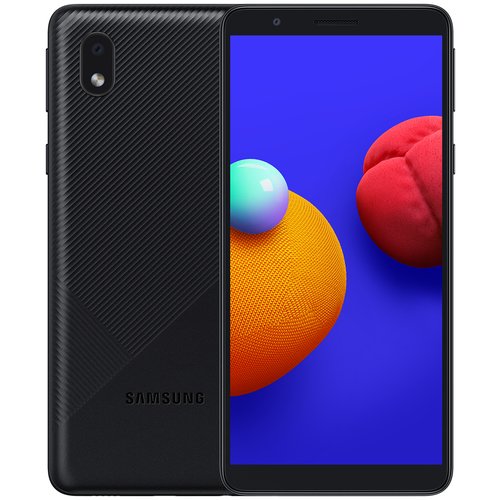 Смартфон Samsung Galaxy A01 Core 1/16 ГБ RU, Dual nano SIM, черный