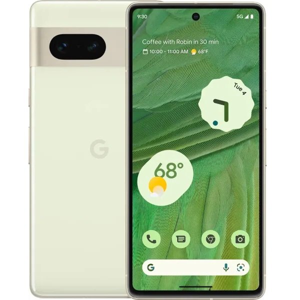 Мобильный телефон Google Pixel 7 8/128Gb US lemongrass (желто-зеленый)