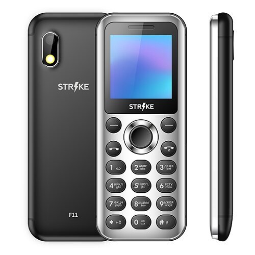 Телефон Strike F11, 2 SIM, черный