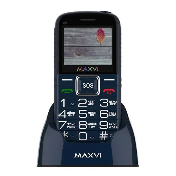 Мобильный телефон Maxvi B5 Blue