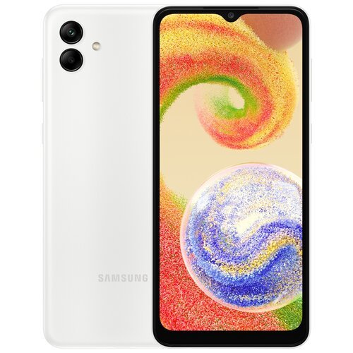 Смартфон Samsung Galaxy A04 3/32 ГБ, 2 SIM, белый