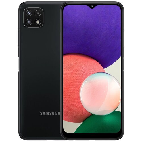 Смартфон Samsung Galaxy A22s 5G 4/64 ГБ RU, Dual nano SIM, серый