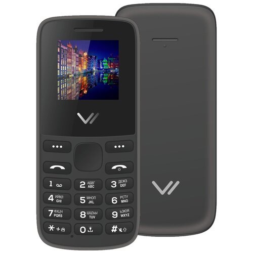 Телефон VERTEX M115, 2 SIM, черный
