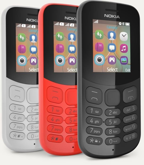 Телефон Nokia 130 DS red