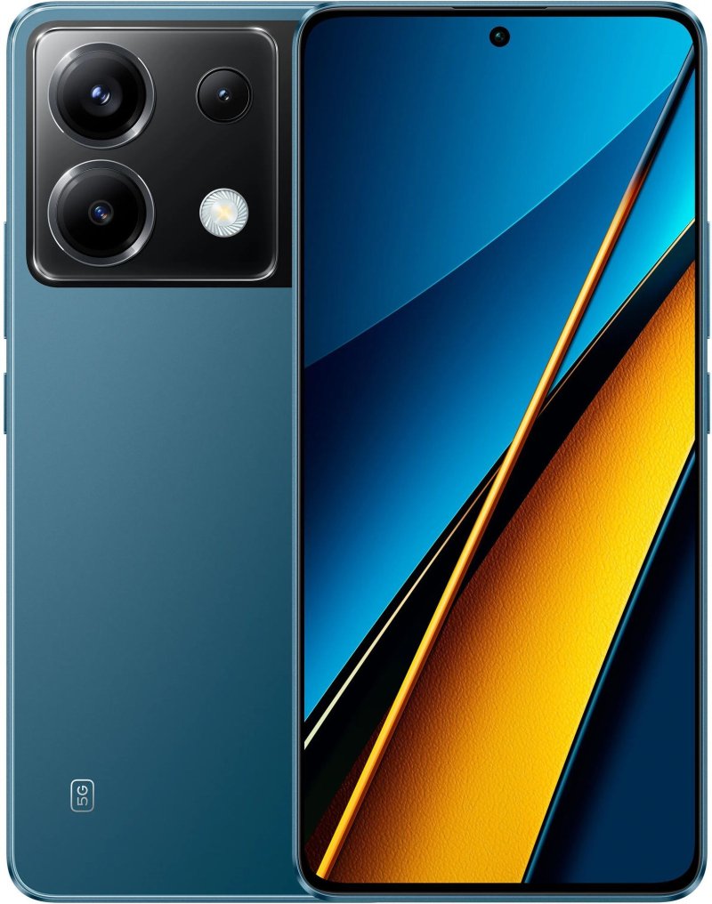 Смартфон Poco X6 5G 8/256Gb Blue