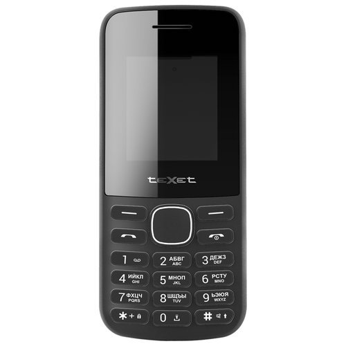 Телефон teXet TM-117, 2 SIM, черный