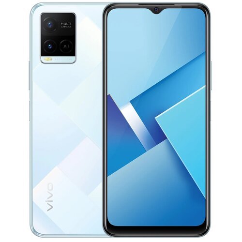 Мобильный телефон Vivo Y21 4/64 ГБ, синий металлик