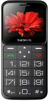 teXet TM-B226 черный-красный Мобильный телефон