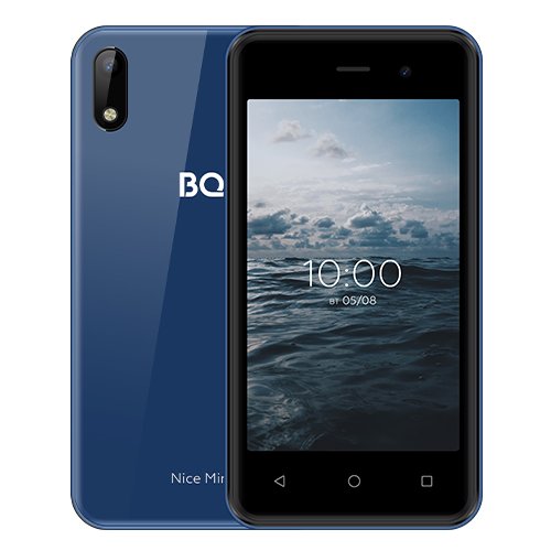 Смартфон BQ 4030G Nice Mini 1/16 ГБ, micro SIM+nano SIM, синий