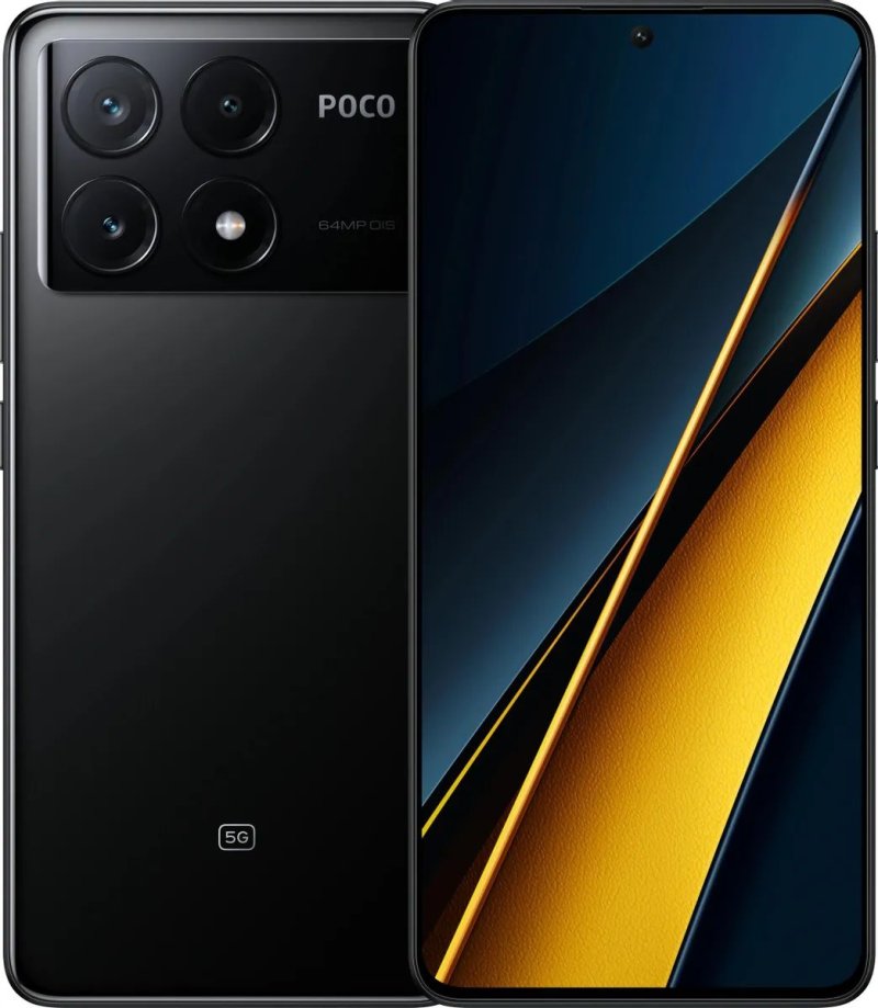 Смартфон Poco X6 Pro 5G 12/512Gb Black