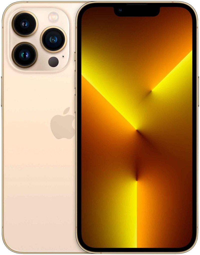 Смартфон Apple iPhone 13 Pro Max 128Gb золотой (MLKN3LL/A)