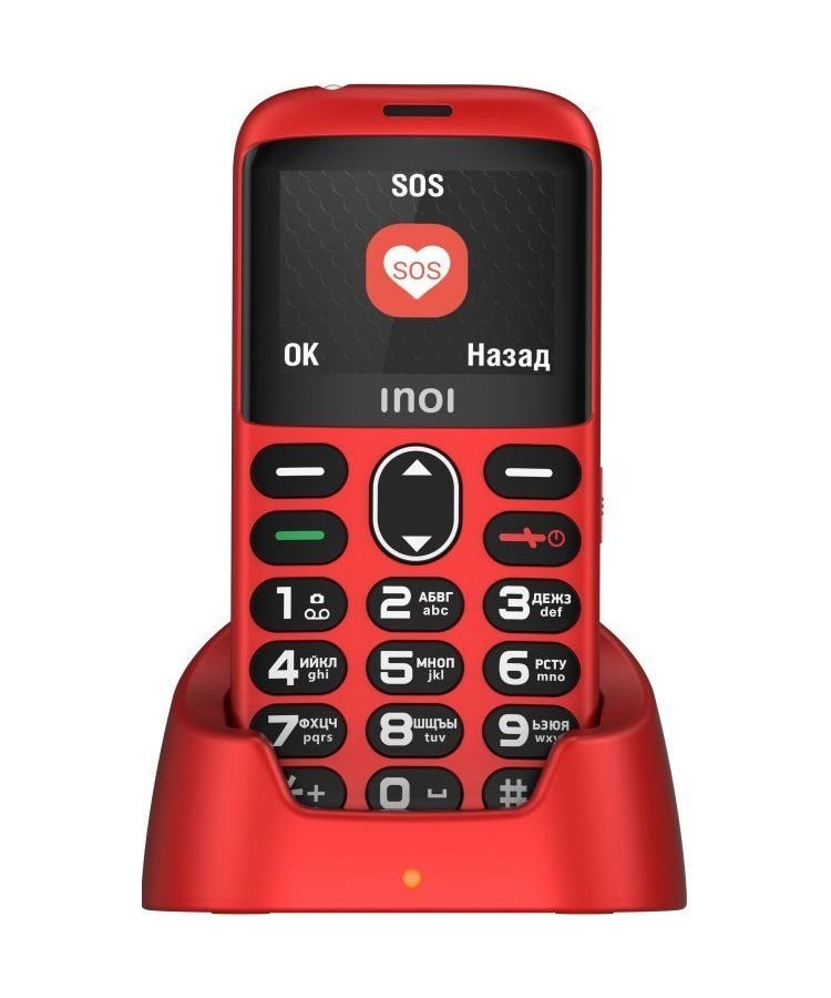 Мобильный телефон INOI 118B Red