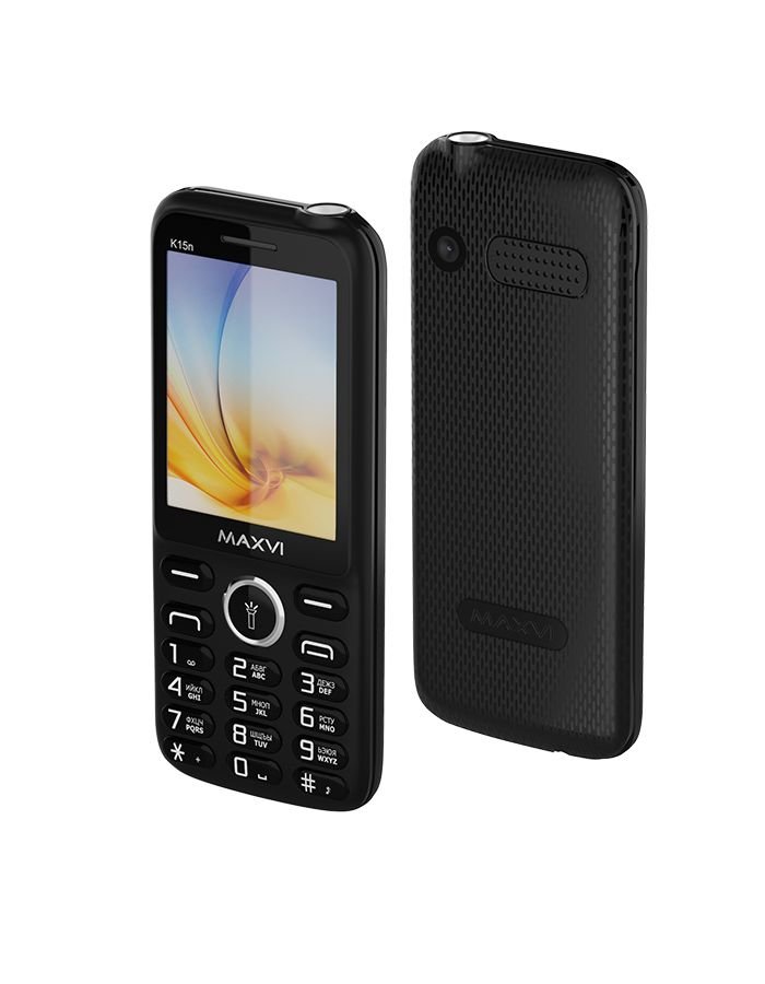 Мобильный телефон MAXVI K15n BLACK