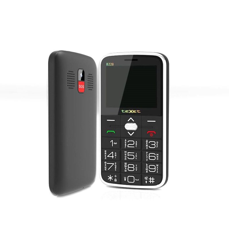 Мобильный телефон teXet TM-B228 Black