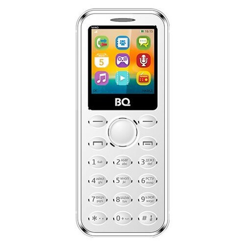 Мобильный Телефон BQ 1411 Nano Silver .
