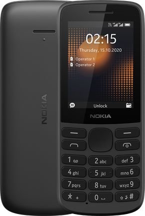 Телефон Nokia 215 DS 4G Black