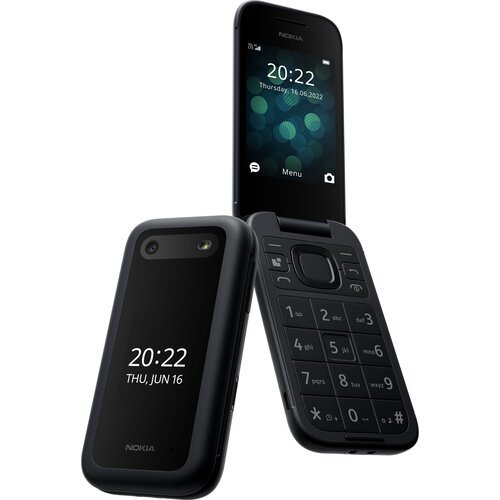 Nokia 2660, 2 SIM, черный