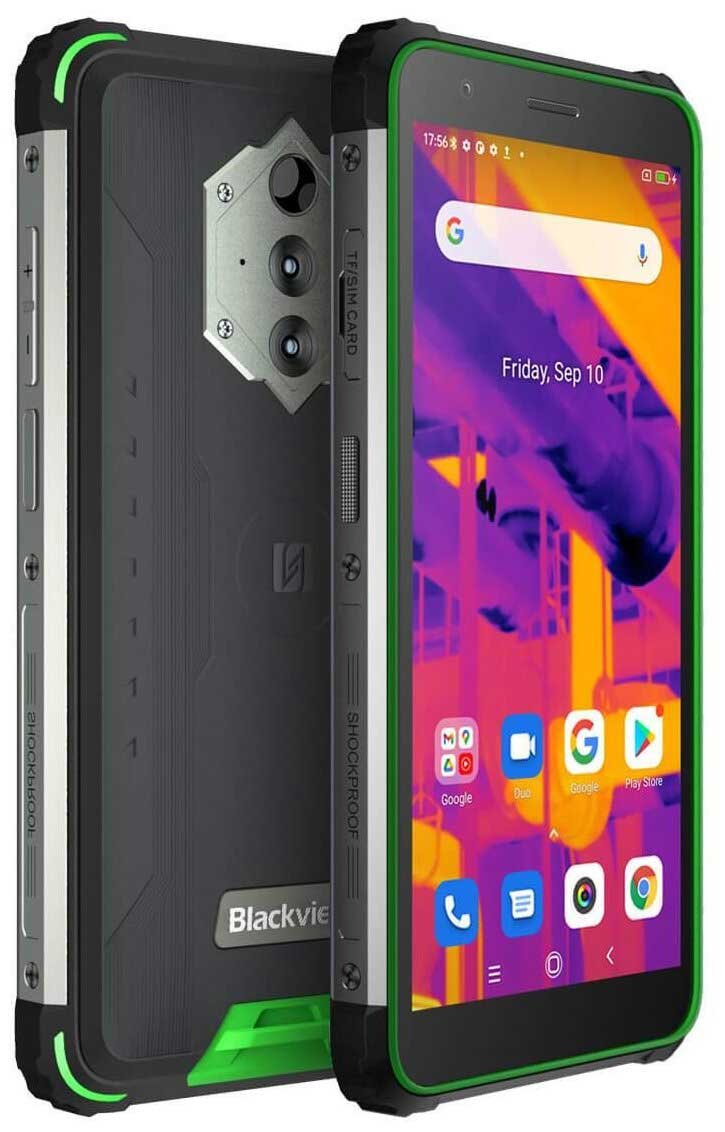 Смартфон Blackview BV6600 Pro черно-зеленый