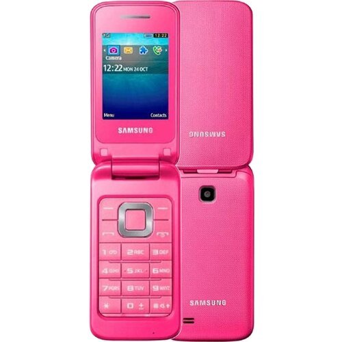 Телефон Samsung C3520, 1 SIM, розовый