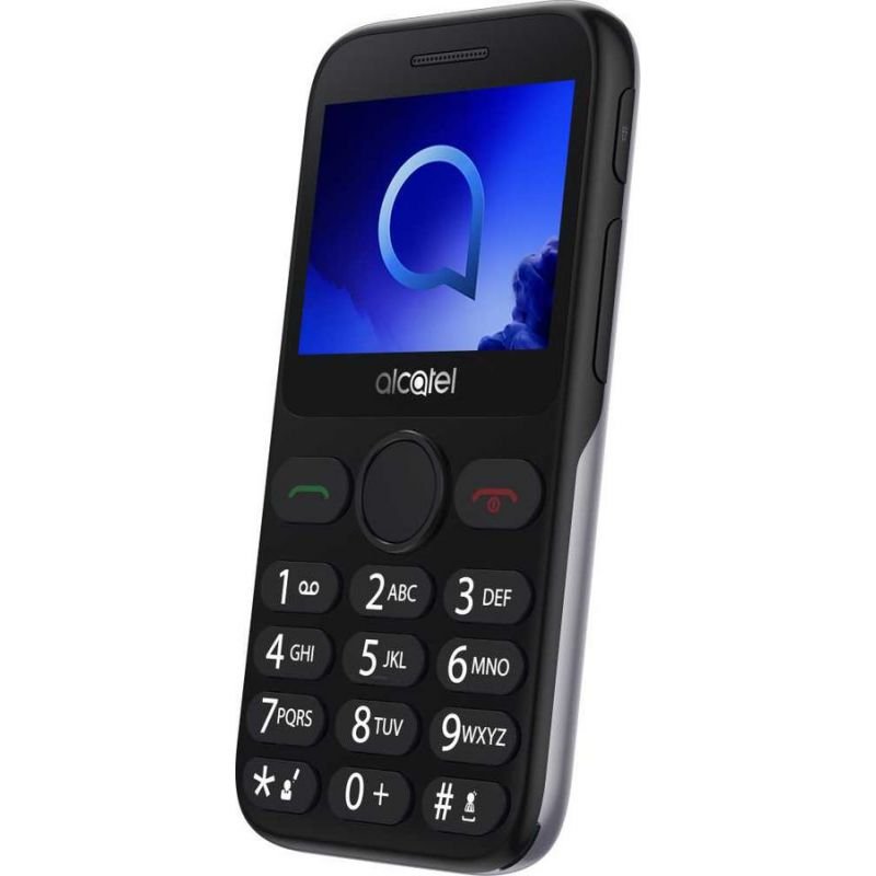 Телефон Alcatel 2019G серебристый