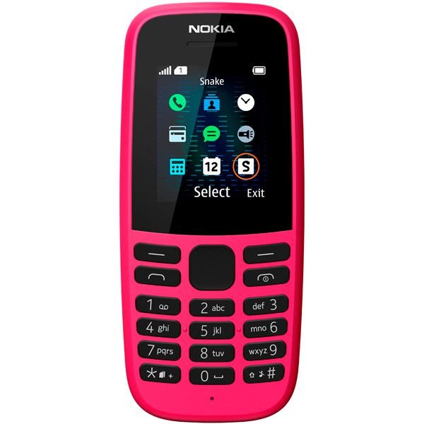 Телефон Nokia 105 SS PINK