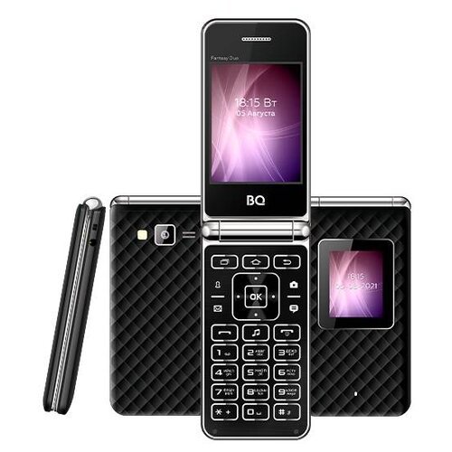Телефон BQ 2841 Fantasy Duo, 2 SIM, черный