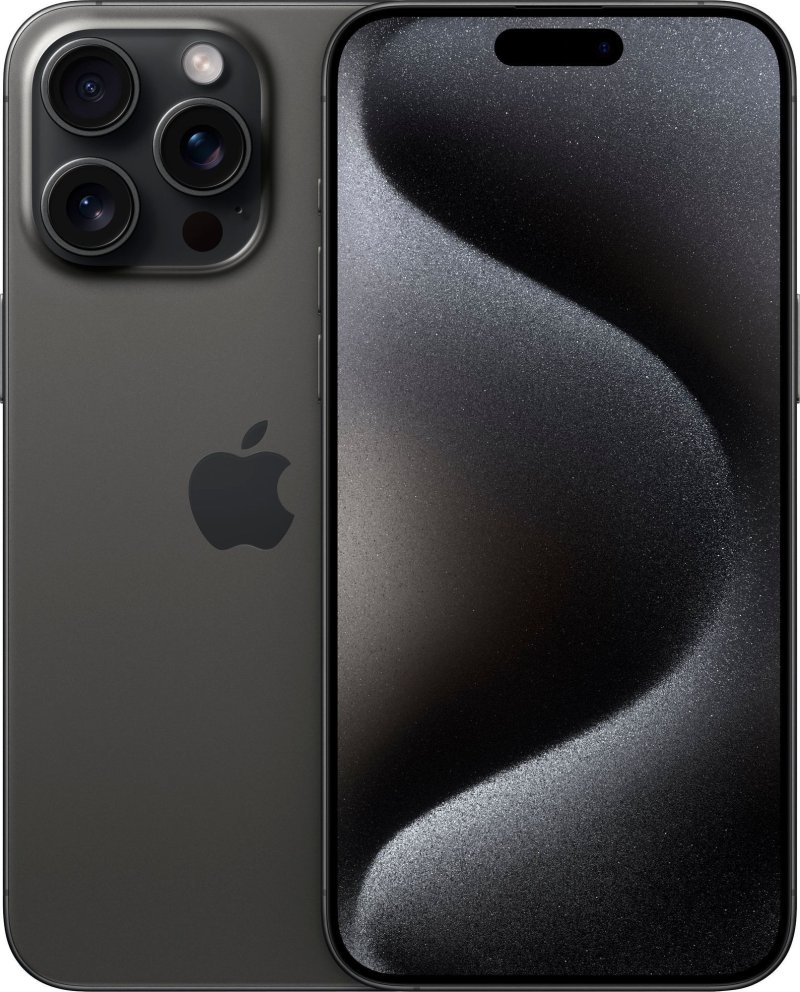 Смартфон Apple iPhone 15 Pro Max 1TB Black Titanium MU6Y3J/A