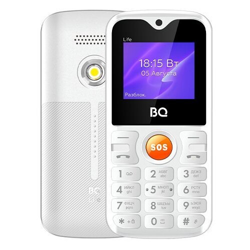 Телефон BQ 1853 Life, 2 SIM, белый