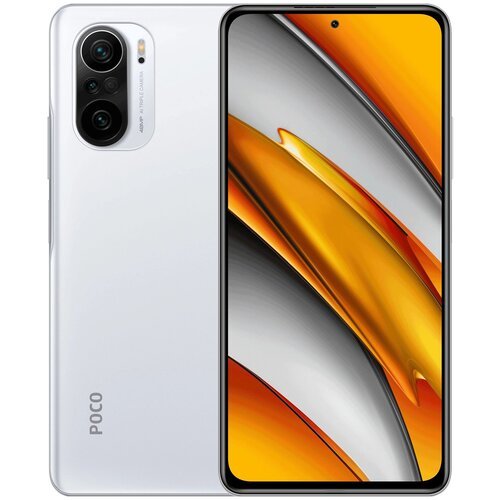 Смартфон Xiaomi POCO F3 8/256 ГБ RU, Dual nano SIM, белый айсберг
