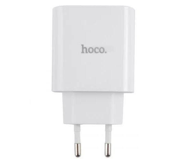 Сетевое зарядное устройство Hoco RC5, USB+Type-C, PD+QC3.0, белый
