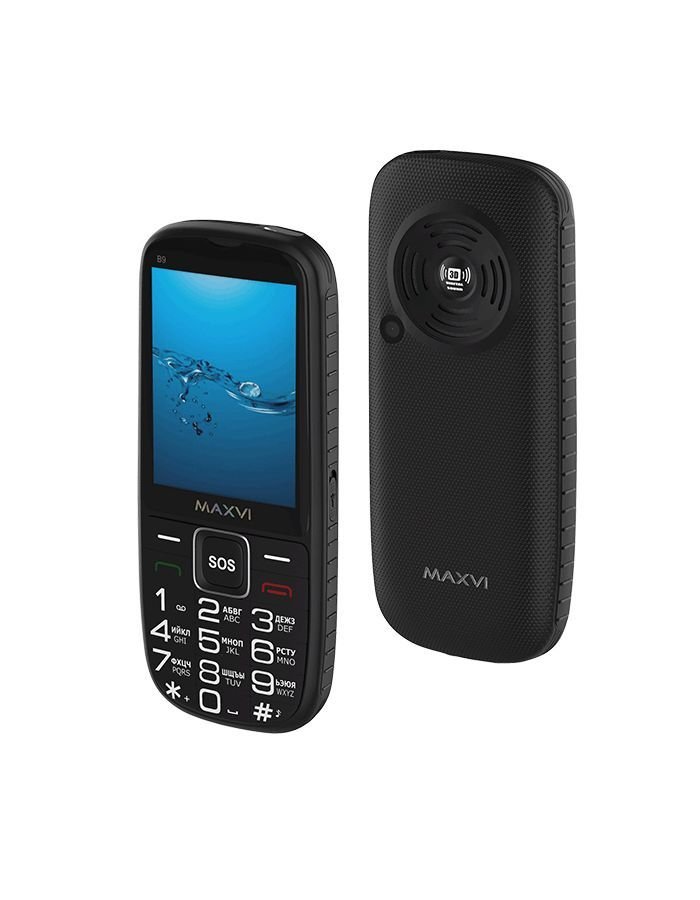 Мобильный телефон MAXVI B9 Black