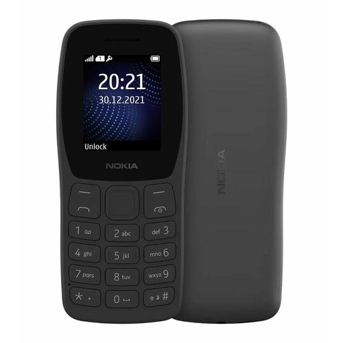 Nokia 105 DS (TA-1416), 2 SIM, charcoal