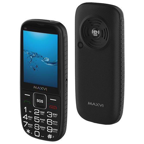 Телефон Maxvi B9 , коричневый