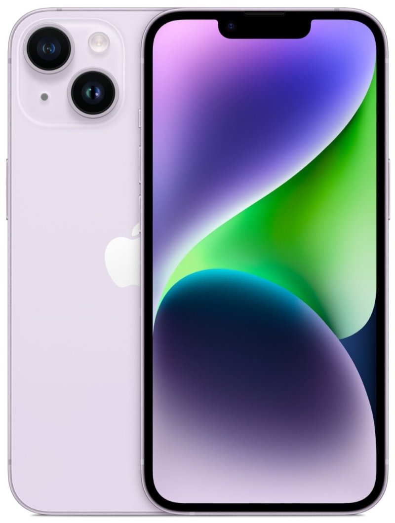 Смартфон Apple iPhone 14 256Gb (MPW73ZA/A) Purple