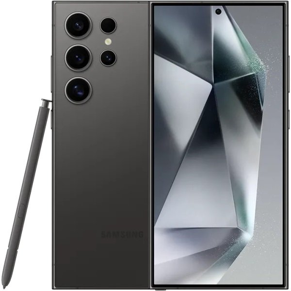 Мобильный телефон Samsung Galaxy S24 Ultra 12/512GB (Snapdragon 8 Gen3) titanium black (черный титан)