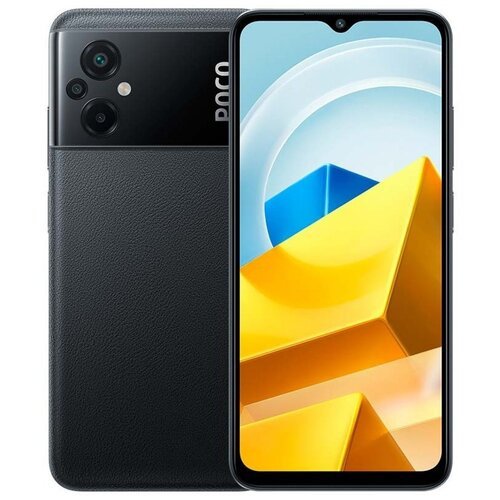 Смартфон Xiaomi POCO M5 4/64 ГБ RU, 2 nano SIM, черный