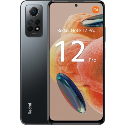 Смартфон Xiaomi Redmi Note 12 Pro 4G 8/256 ГБ Global, Dual nano SIM, серый